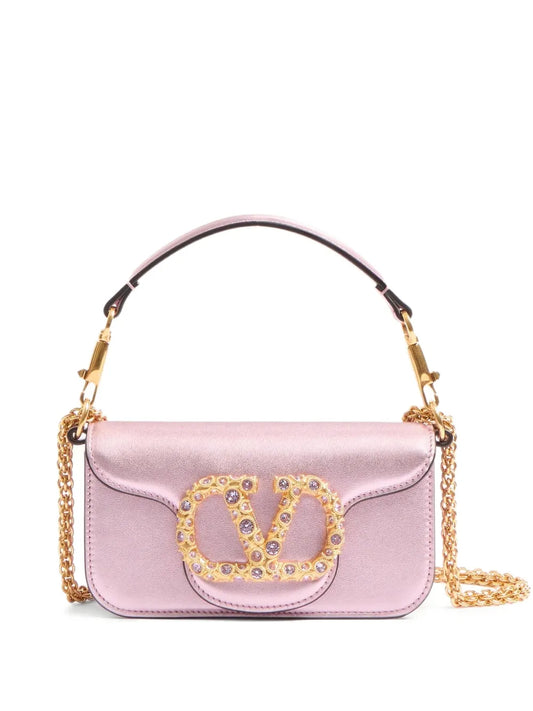 Valentino Garavani Small Loco Shoulder Bag — Same as shown — Size One Size — Front View