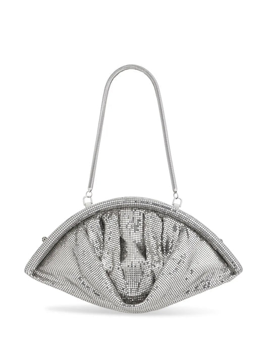 Rabanne Mesh Clutch Bag — Same as shown — Size One Size — Front View