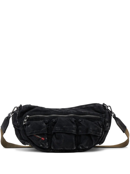 Diesel Multi Pockets Shoulder Bag — Same as shown — Size One Size — Front View
