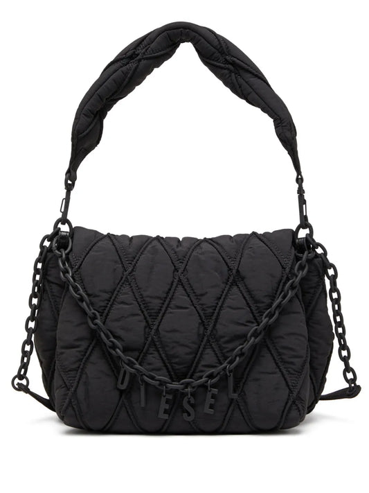 Diesel Medium Charm D Shoulder Bag — Same as shown — Size One Size — Front View