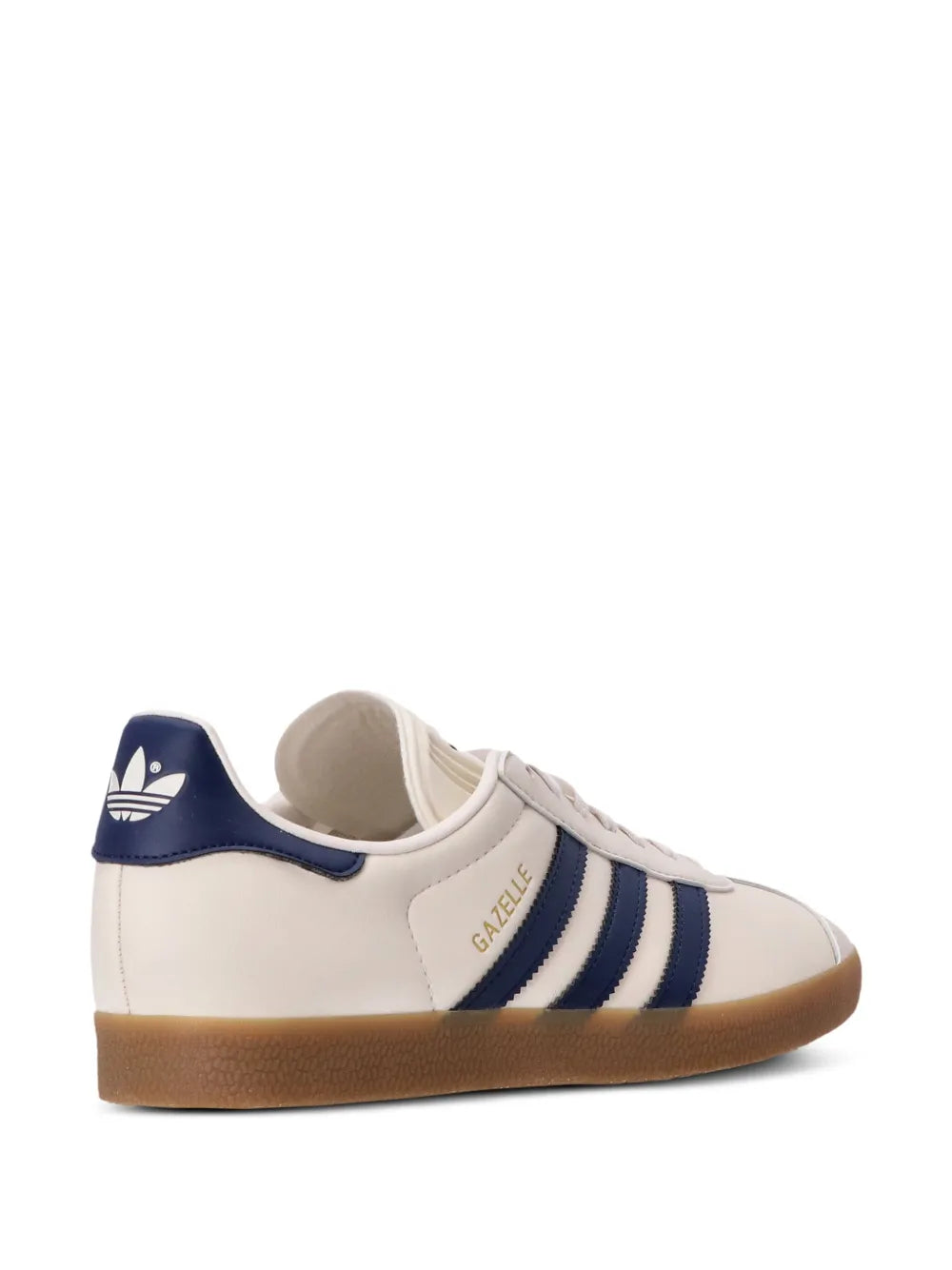 adidas Gazelle Sneakers — White/Navy Blue — Size US M 5 - US W 6.5 — Top View