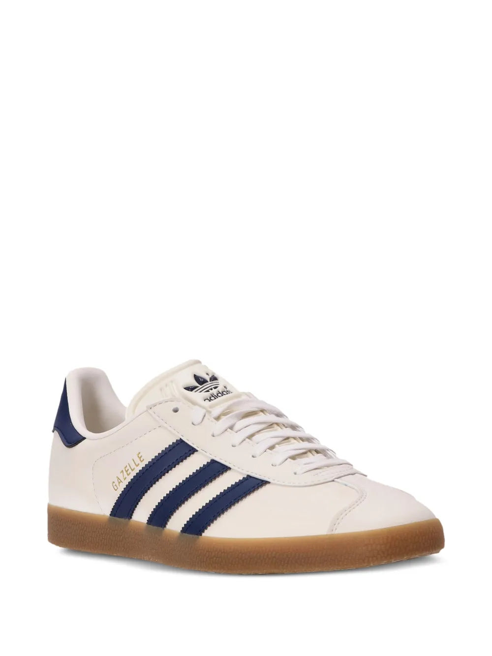 adidas Gazelle Sneakers — White/Navy Blue — Size US M 5 - US W 6.5 — Side View