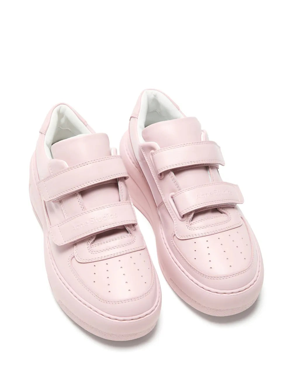 Acne Studios Platform Sneakers — Pink — Size US M 11 - US W 12.5 — Side View