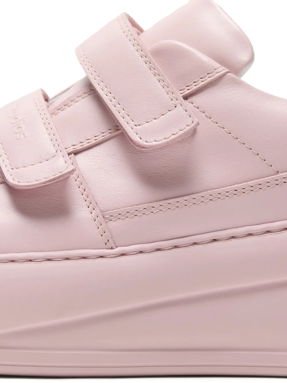 Acne Studios Platform Sneakers — Pink — Size US M 11 - US W 12.5 — Back View