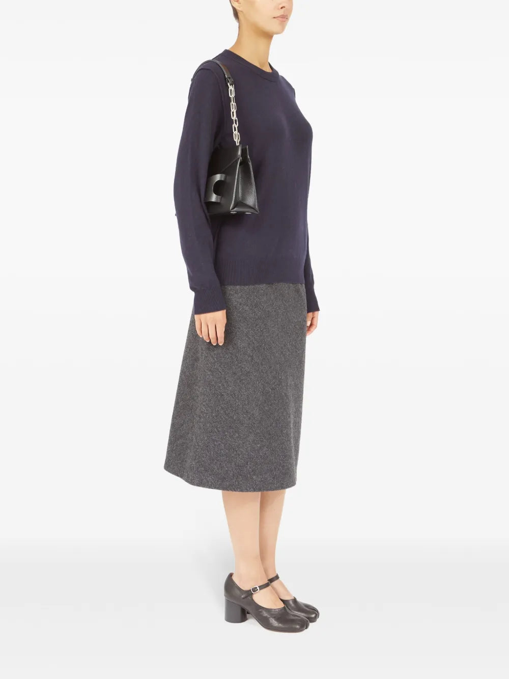Maison Margiela Small Snatched Shoulder Bag — Same as shown — Size One Size — Side View