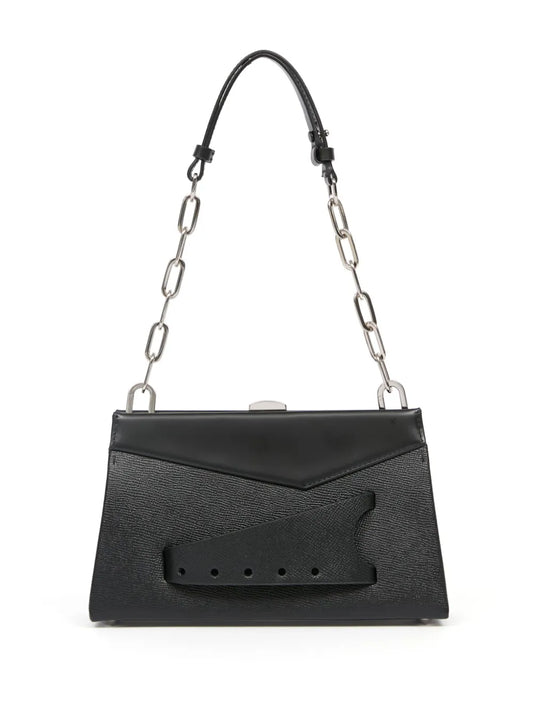 Maison Margiela Small Snatched Shoulder Bag — Same as shown — Size One Size — Front View