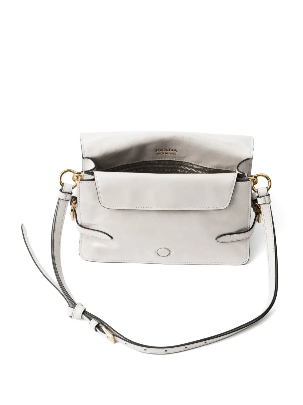 Prada Leather Shoulder Bag — Same as shown — Size One Size — Detail View