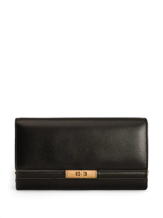 Dolce Gabbana Leather Shoulder Bag — Same as shown — Size One Size — Front View
