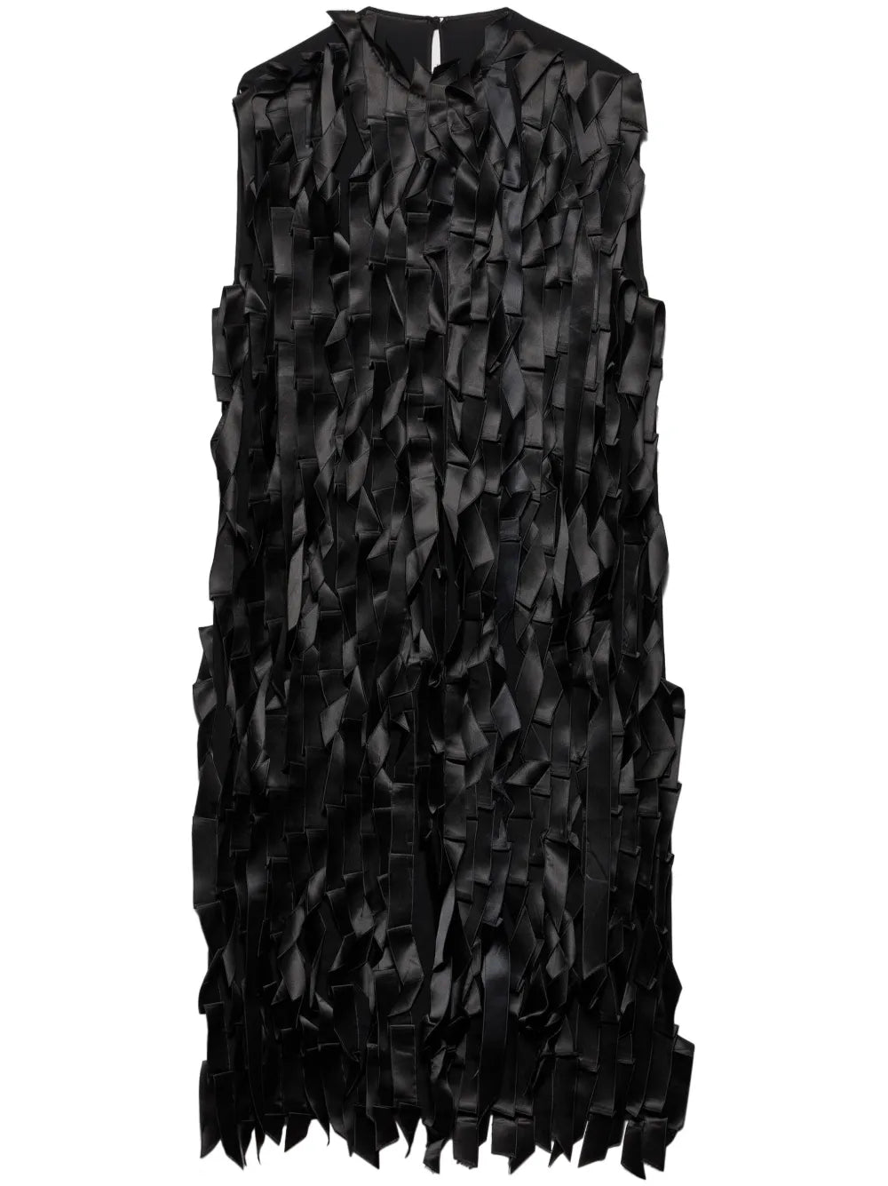 Prada Sable Dress — Black — Size XS — Front View