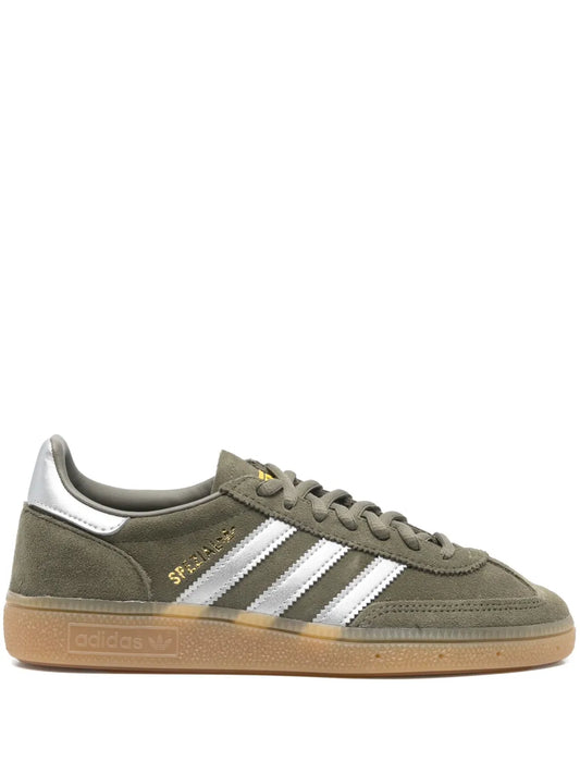 adidas Handball Spezial Sneakers — Khaki — Size US M 7.5 - US W 9 — Front View