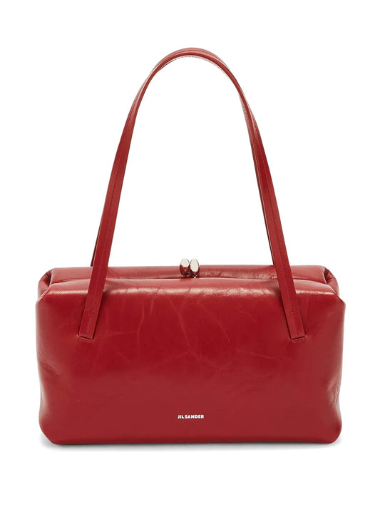 Jil Sander Goji Pillow Leather Shoulder Bag — Same as shown — Size One Size — Front View