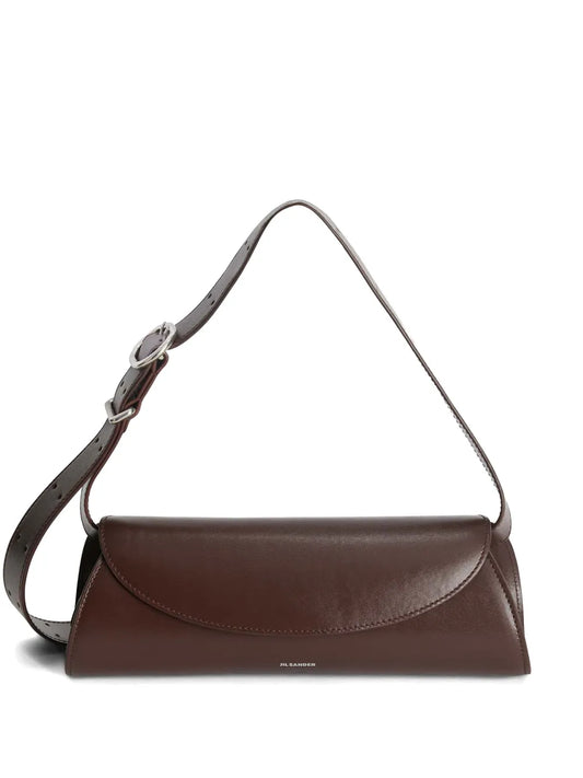 Jil Sander Small Cannolo Iconic Line Shoulder Bag — Same as shown — Size One Size — Front View
