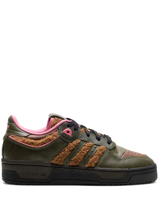 adidas Rivalry The Simpsons - Werewolf Flanders Sneakers — Brown — Size US M 9.5 - US W 11 — Front View