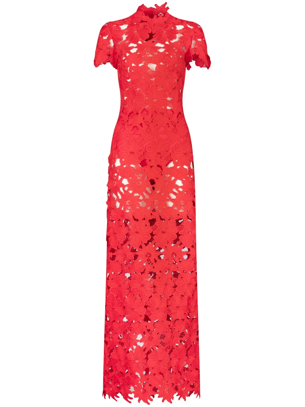 Silvia Tcherassi Taiana Dress — Red — Size XS — Front View