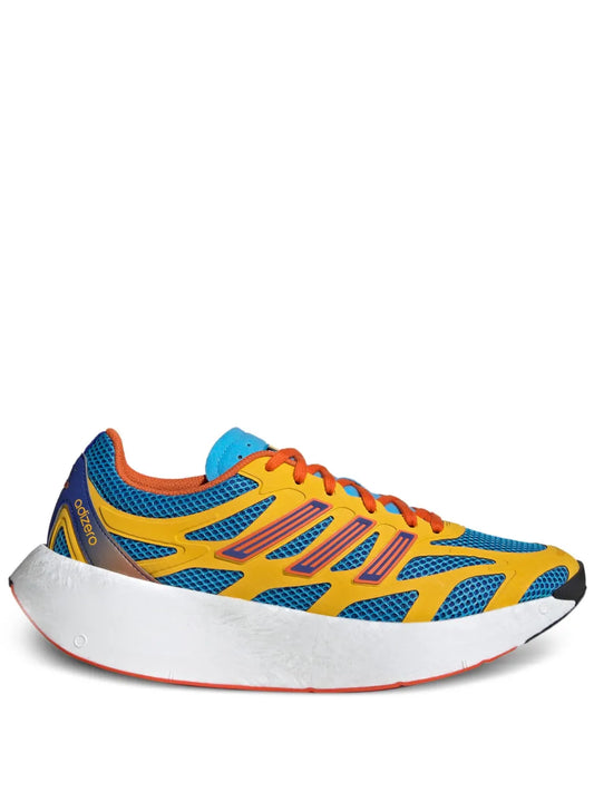 adidas Adizero Aruku Trainers — Yellow — Size US M 3.5 - US W 5 — Front View