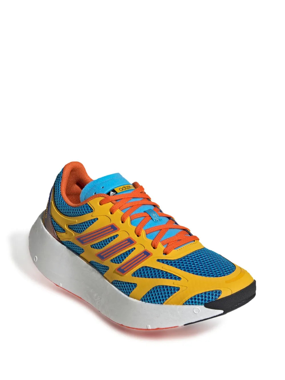 adidas Adizero Aruku Trainers — Yellow — Size US M 3.5 - US W 5 — Side View