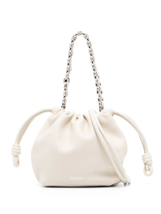 Loewe Mini Flamenco Shoulder Bag — Same as shown — Size One Size — Front View