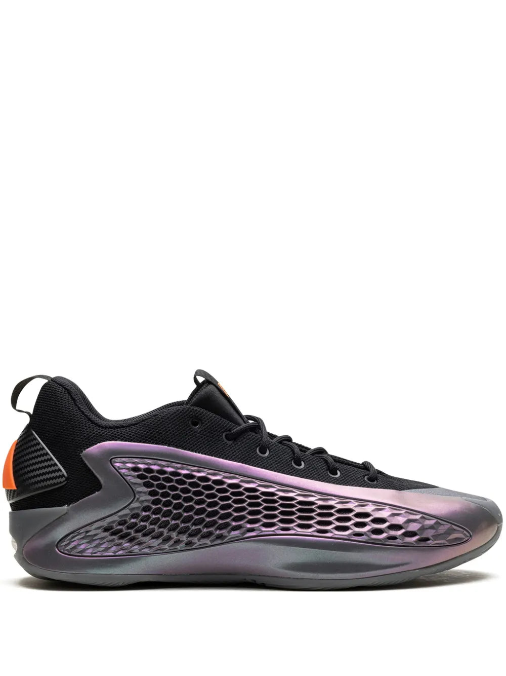 adidas Anthony Edwards 1 Low Sneakers — Black — Size US M 9 - US W 10.5 — Front View