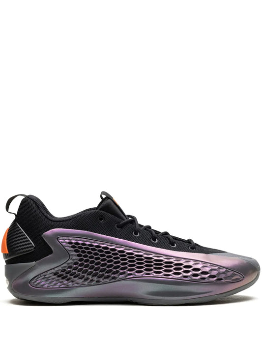 adidas Anthony Edwards 1 Low Sneakers — Black — Size US M 9 - US W 10.5 — Front View