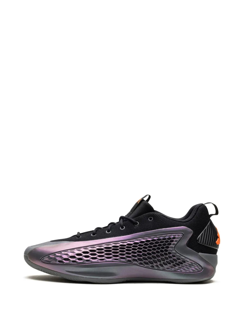 adidas Anthony Edwards 1 Low Sneakers — Black — Size US M 9 - US W 10.5 — Detail View