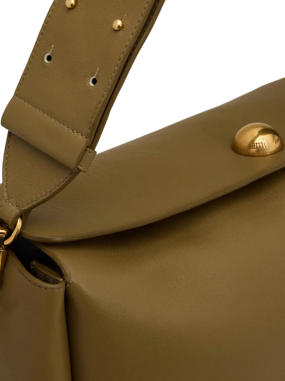 Ami Paris Large Carrousel Shoulder Bag — Same as shown — Size One Size — Detail View