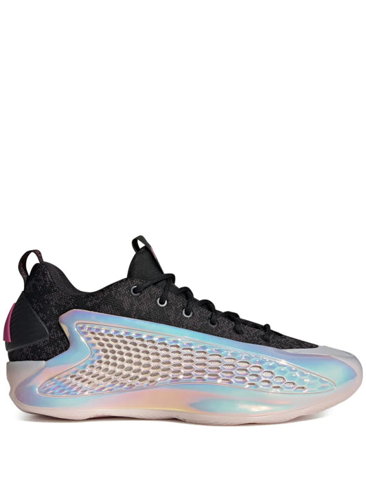 adidas Ae 1 Low Year Of The Snake Sneakers — Black/Pink — Size US M 7 - US W 8.5 — Front View