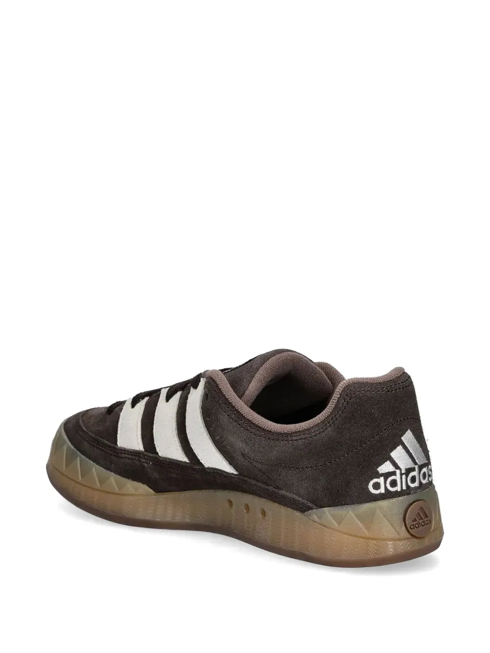 adidas Chunky Sole Sneakers — Brown — Size US M 9.5 - US W 11 — Back View