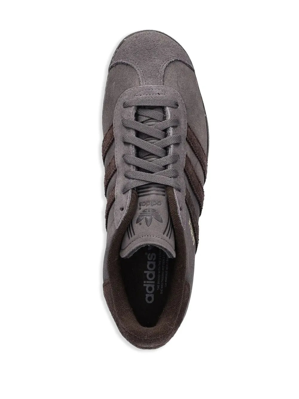 adidas Gazelle Sneakers — Auburn Brown — Size US M 6 - US W 7.5 — Top View