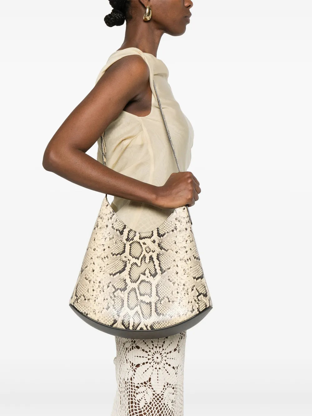 Jil Sander Medium Eldorado Shoulder Bag — Same as shown — Size One Size — Side View
