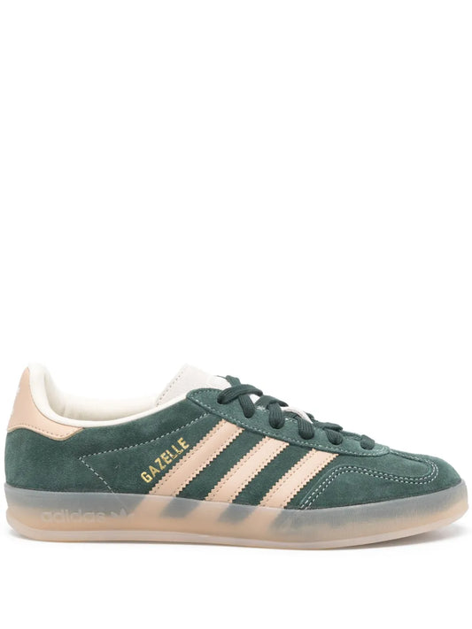 adidas Gazelle Indoor Sneakers — Teal Green — Size US M 3.5 - US W 5 — Front View