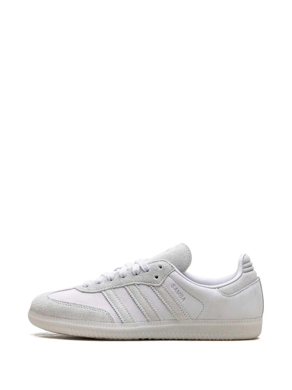 adidas Samba Dash Grey Sneakers — Light Grey — Size US M 8.5 - US W 10 — Detail View
