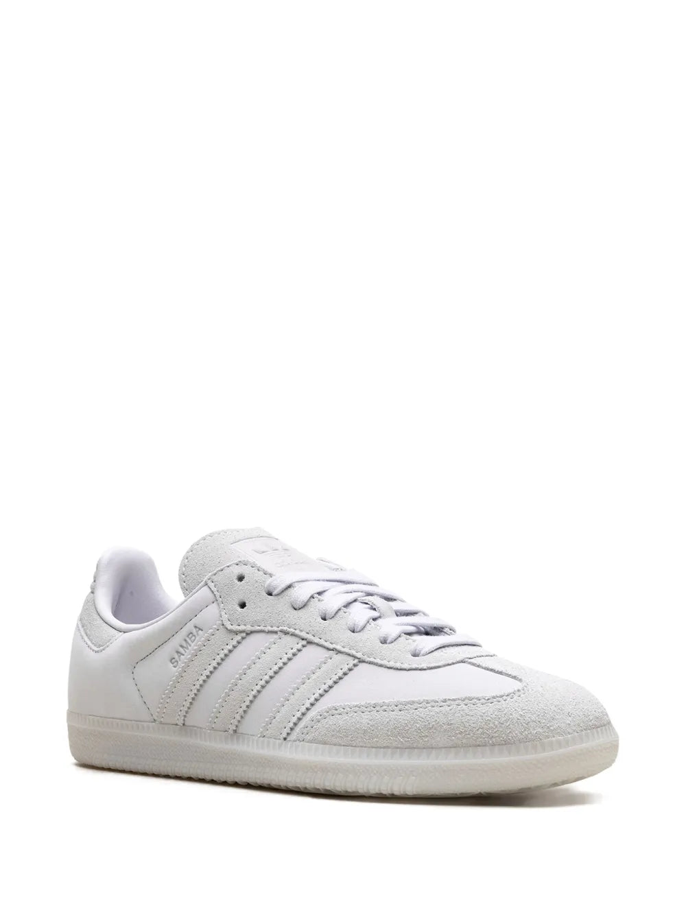 adidas Samba Dash Grey Sneakers — Light Grey — Size US M 8.5 - US W 10 — Side View