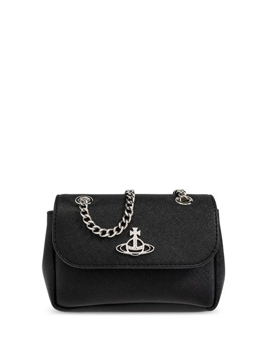 Vivienne Westwood Orb Plaque Shoulder Bag — Same as shown — Size One Size — Front View