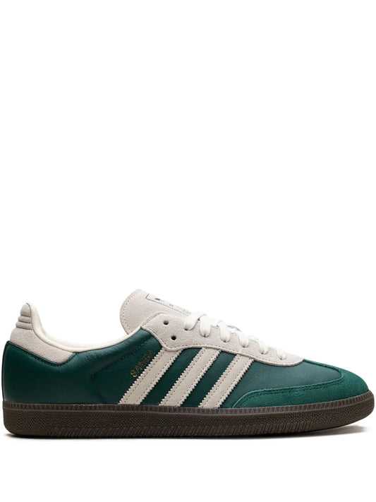 adidas Samba Og Collegiate Green/Cream White/Gum Sneakers — Green — Size US M 9.5 - US W 11 — Front View