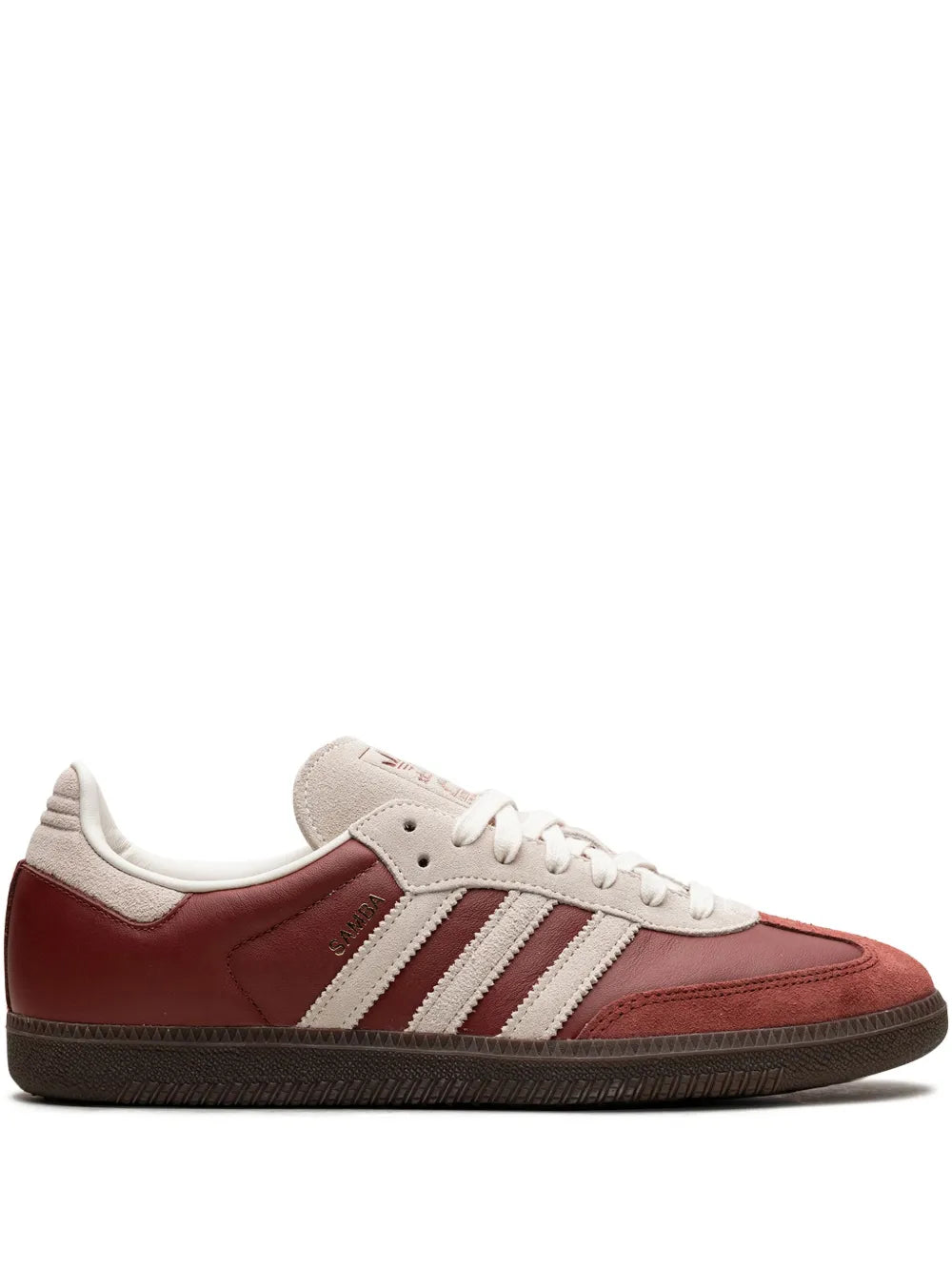 adidas Samba Og Sneakers — Ruby Red — Size US M 9.5 - US W 11 — Front View