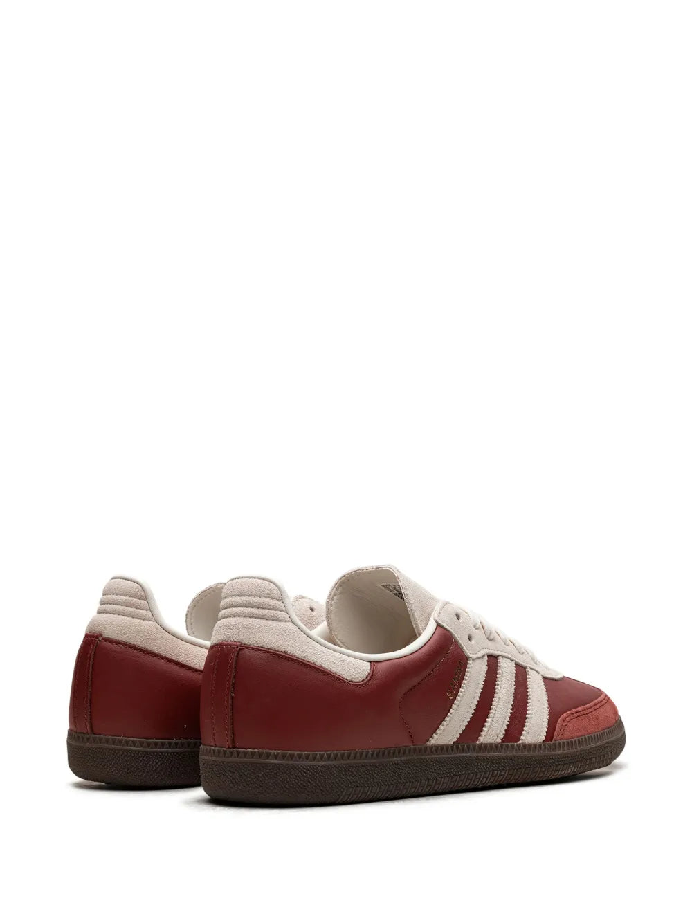 adidas Samba Og Sneakers — Ruby Red — Size US M 9.5 - US W 11 — Back View