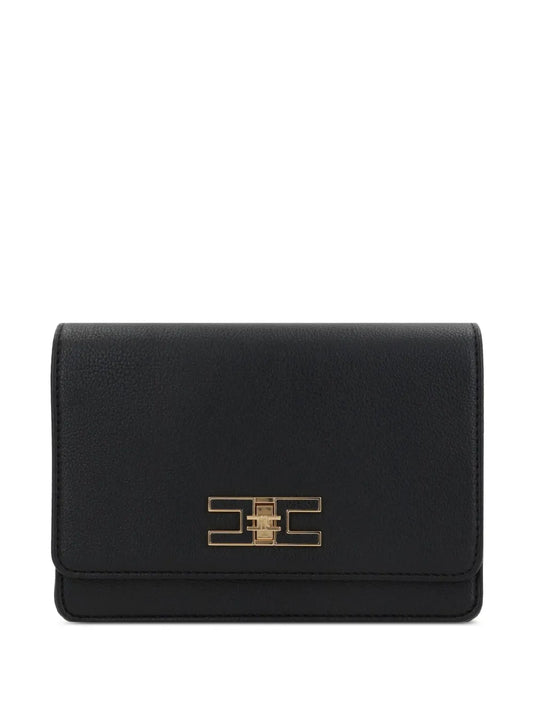Elisabetta Franchi Groumette Chain Shoulder Bag — Same as shown — Size One Size — Front View
