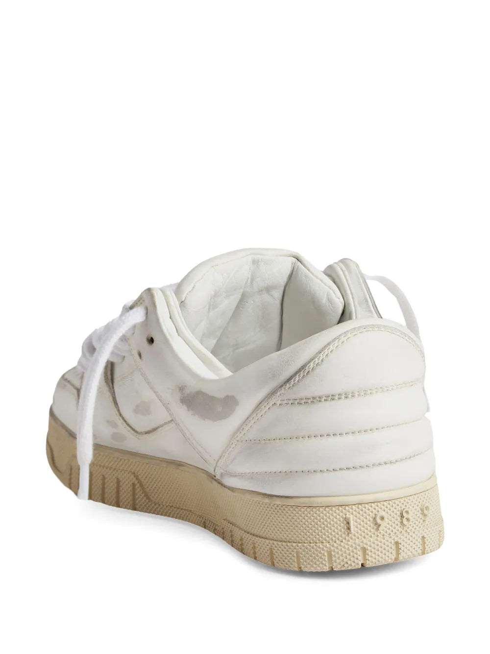 1989 Studio Dirty Sneakers — White — Size US M 3.5 - US W 5 — Back View