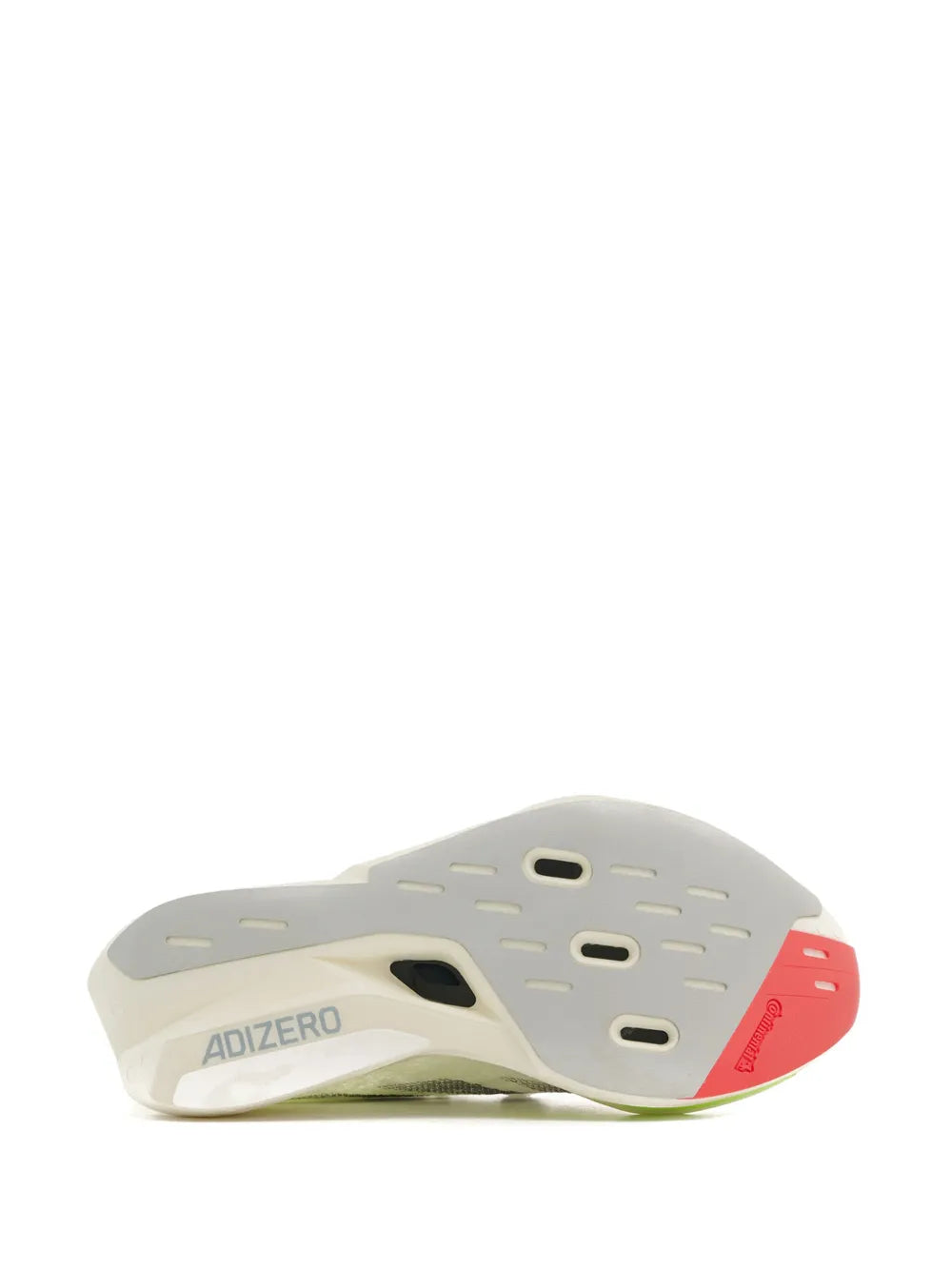 adidas Adizero Prime X 2 Strung Sneakers — White — Size US M 7 - US W 8.5 — Back View