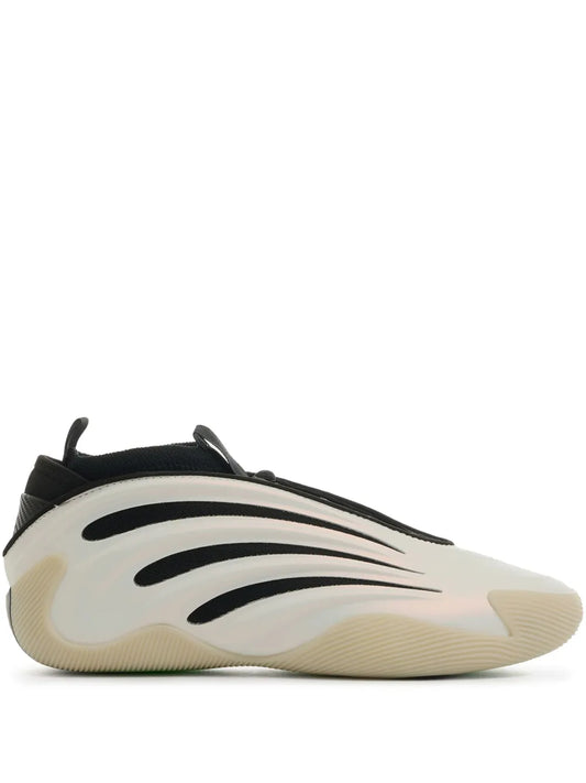 adidas Harden Vol. 9 Sneakers — White/Black — Size US M 9 - US W 10.5 — Front View