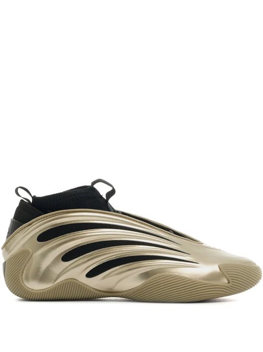 adidas Harden Volume 9 Sneakers — Gold-Tone — Size US M 9 - US W 10.5 — Front View