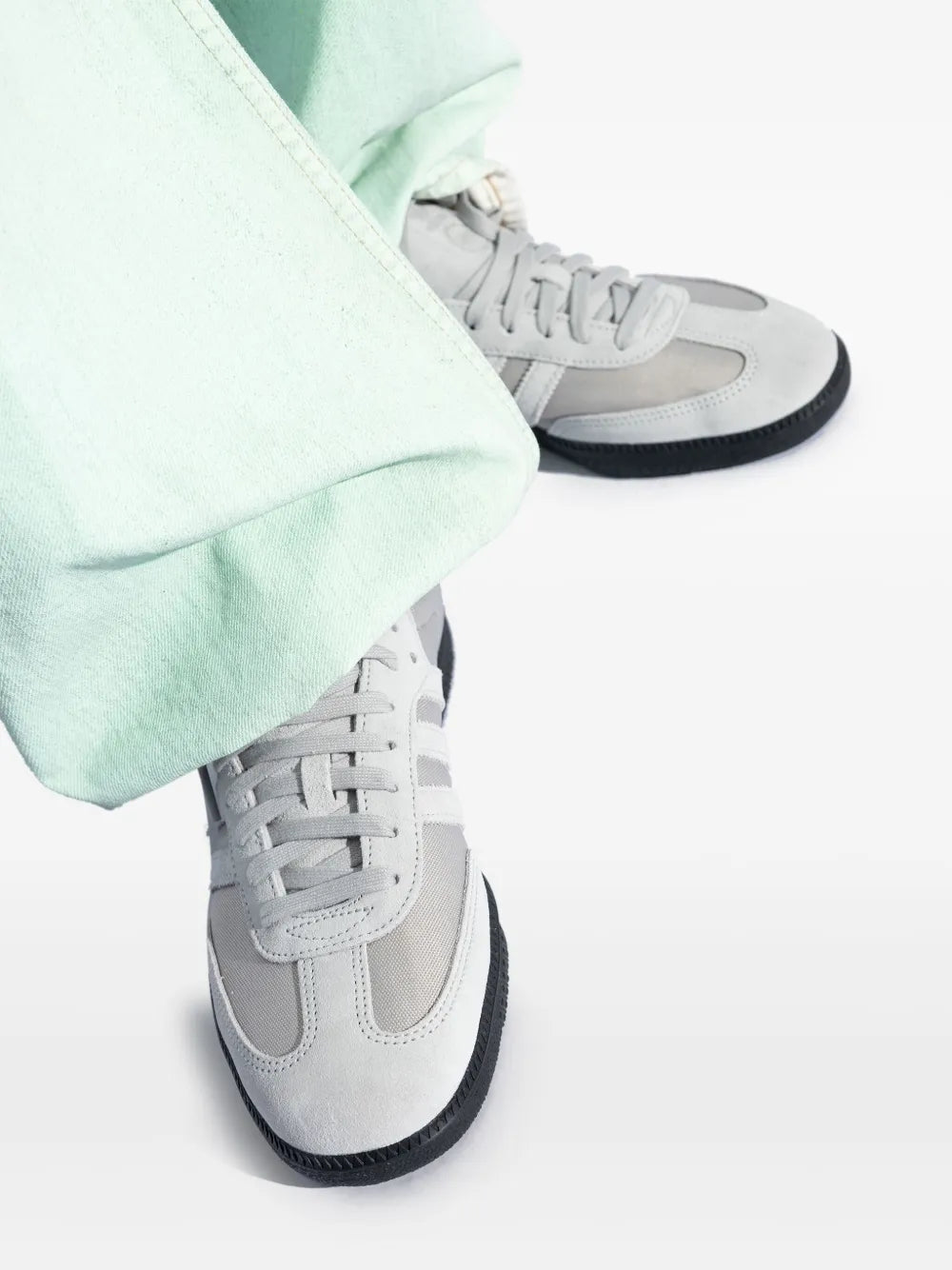 adidas Samba Sneakers — Beluga Grey — Size US M 10 - US W 11.5 — Alternate View 7