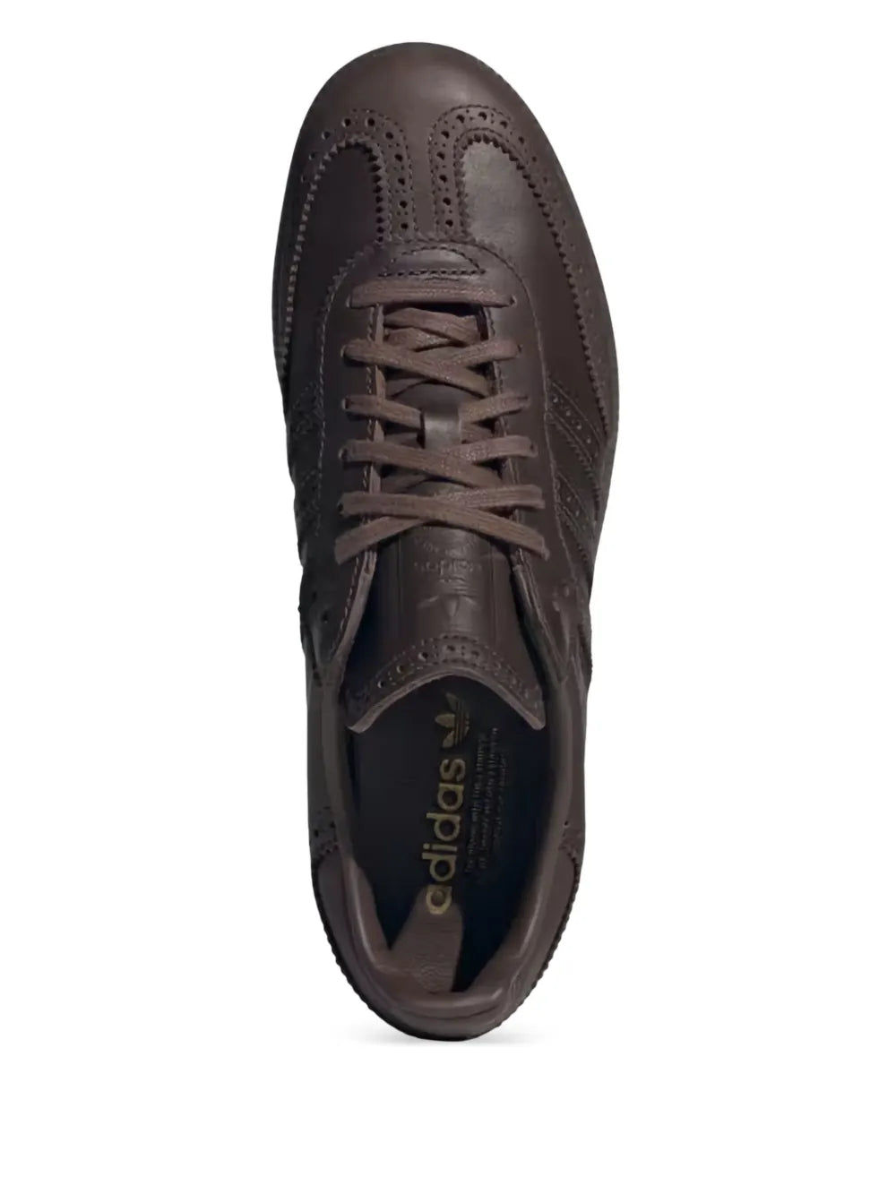 adidas Samba Brogue Pack Sneakers — Cedar Brown — Size US M 8.5 - US W 10 — Side View