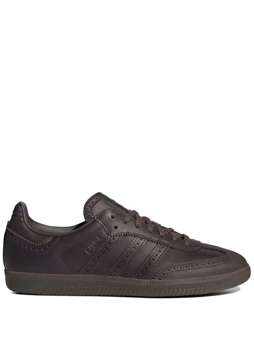 adidas Samba Brogue Pack Sneakers — Cedar Brown — Size US M 8.5 - US W 10 — Front View