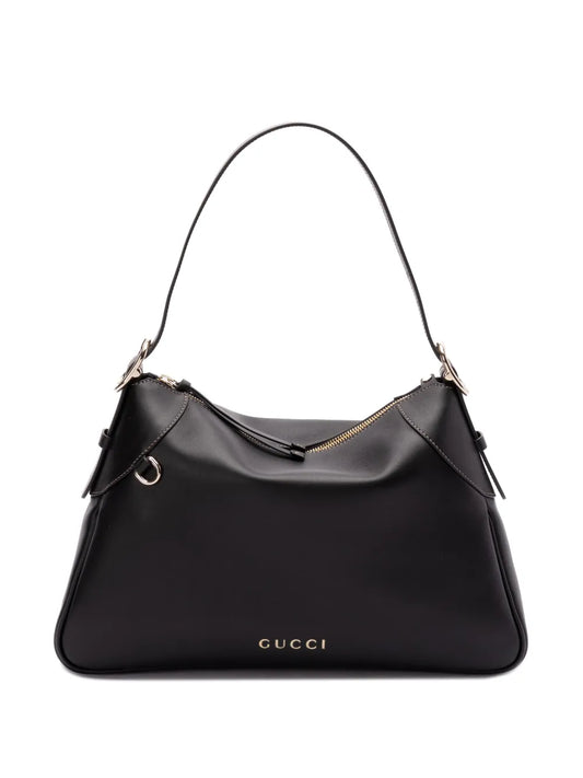 Gucci Large Gg Emblem Shoulder Bag — Same as shown — Size One Size — Front View