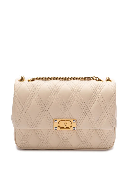 Valentino Garavani Leather Shoulder Bag — Same as shown — Size One Size — Front View
