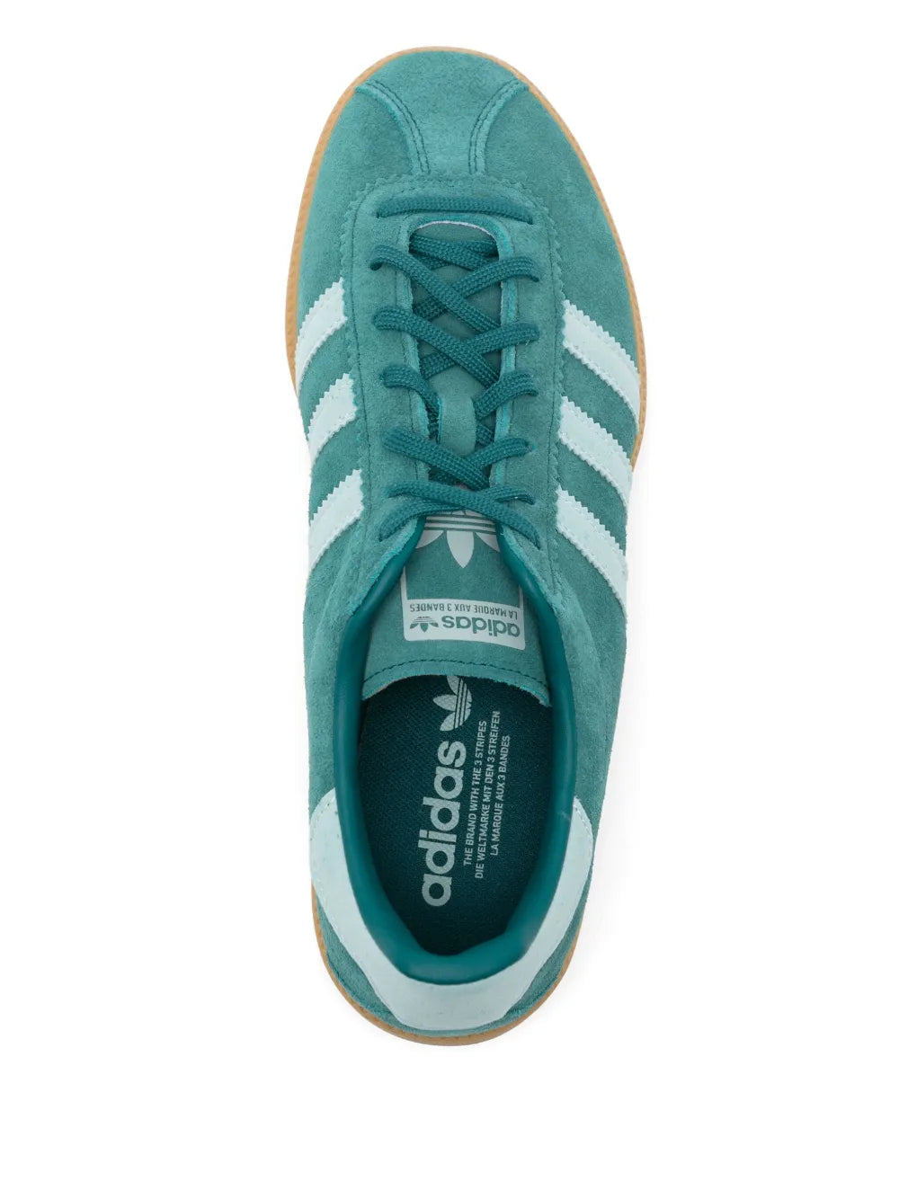 adidas Brmd Sneakers — Aqua Green — Size US M 10 - US W 11.5 — Top View
