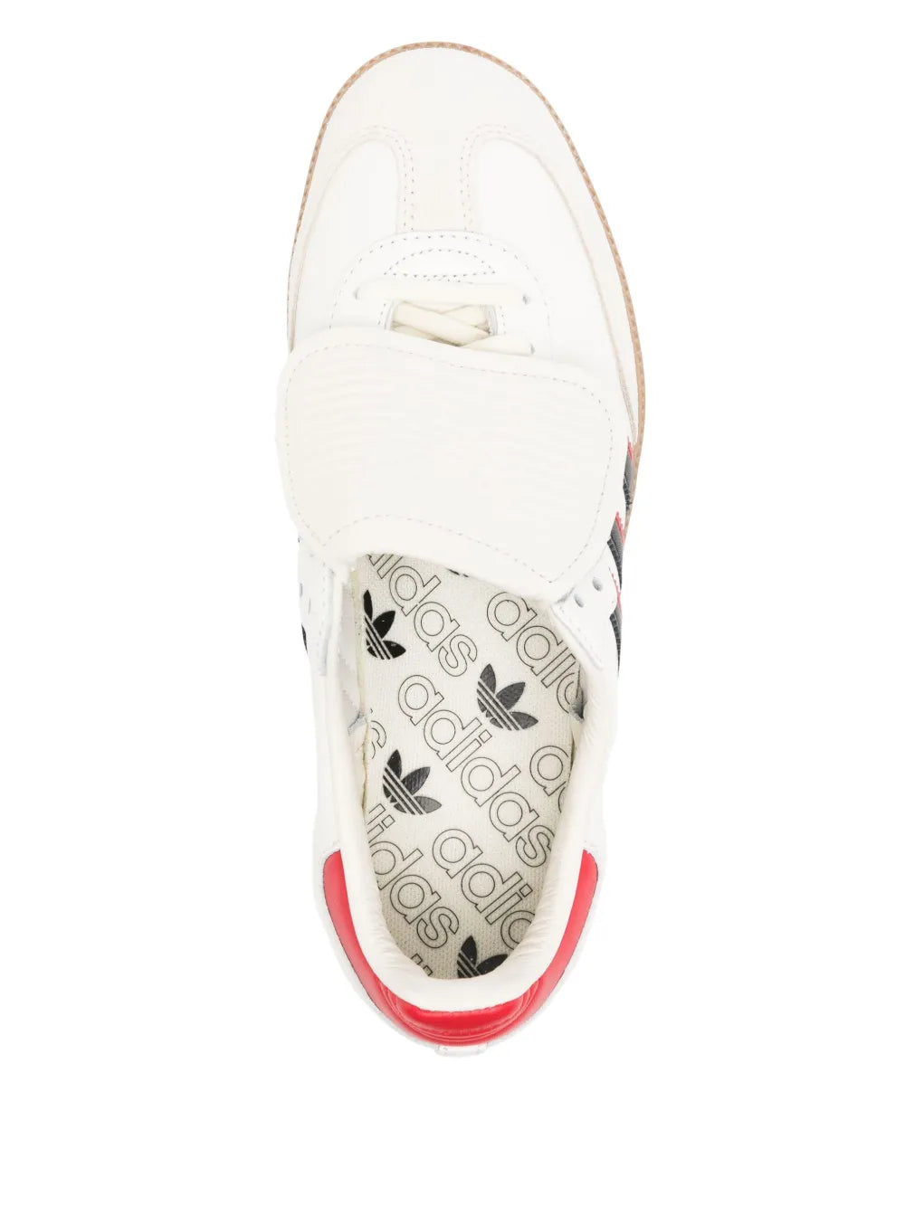 adidas Samba Sneakers — White — Size US M 5.5 - US W 7 — Top View