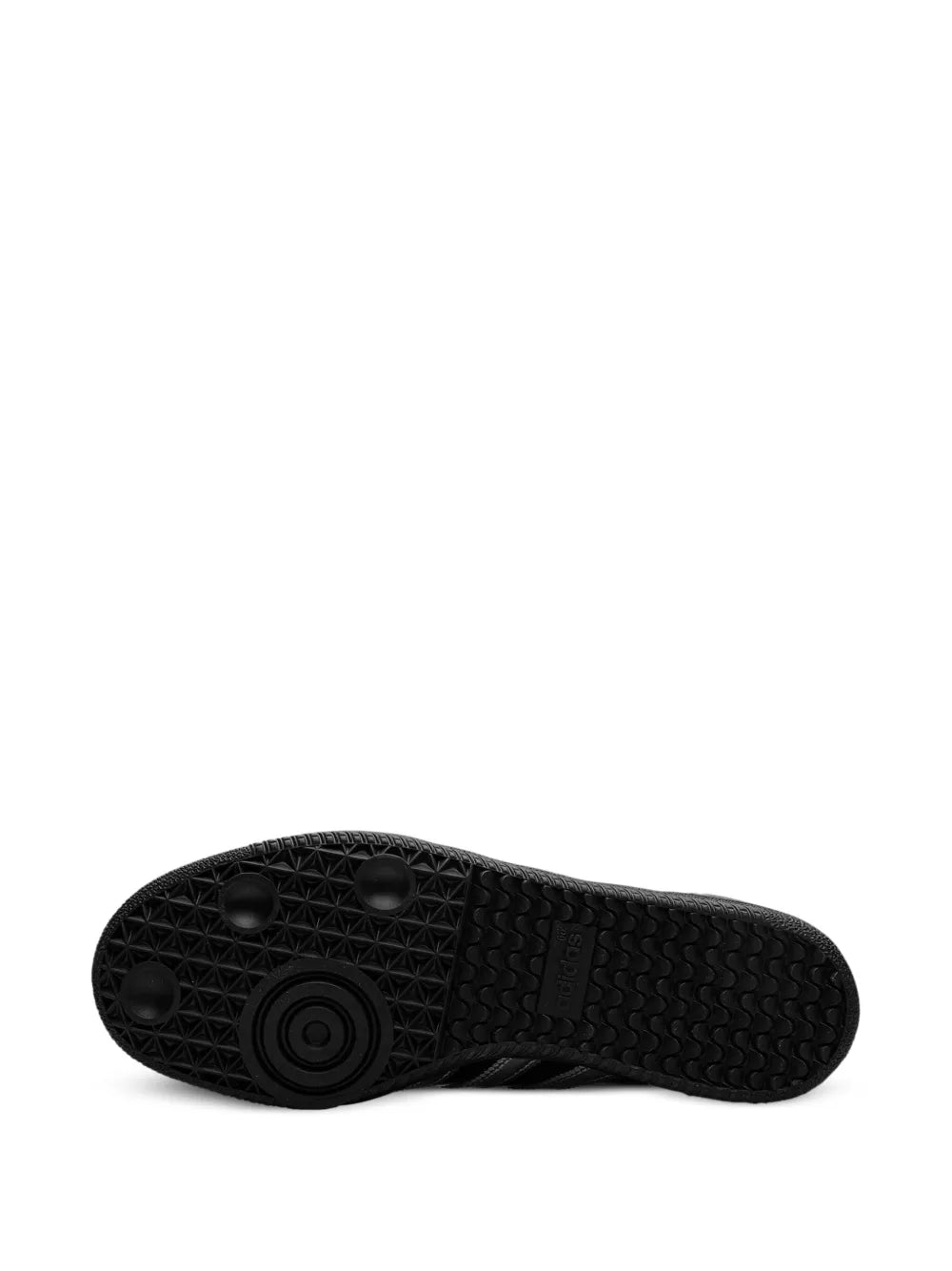 adidas Samba Sneakers — Black — Size US M 3.5 - US W 5 — Top View