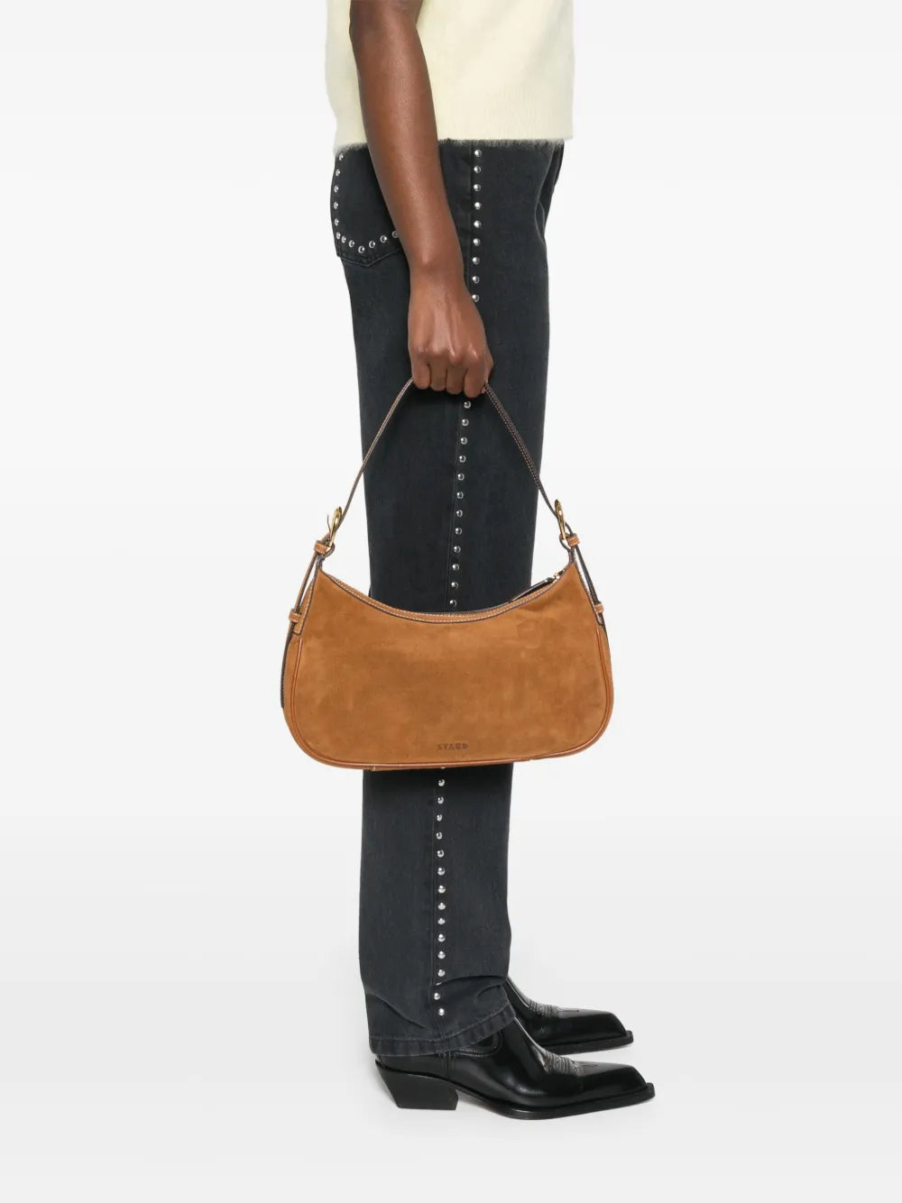 Staud Pine Shoulder Bag — Same as shown — Size One Size — Side View